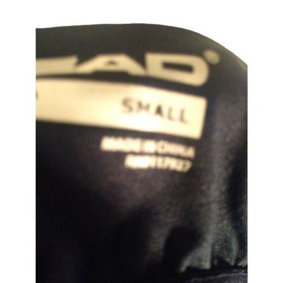 Head Athletic Top Navy Blue Peach & White Size Small - Picture 3 of 4